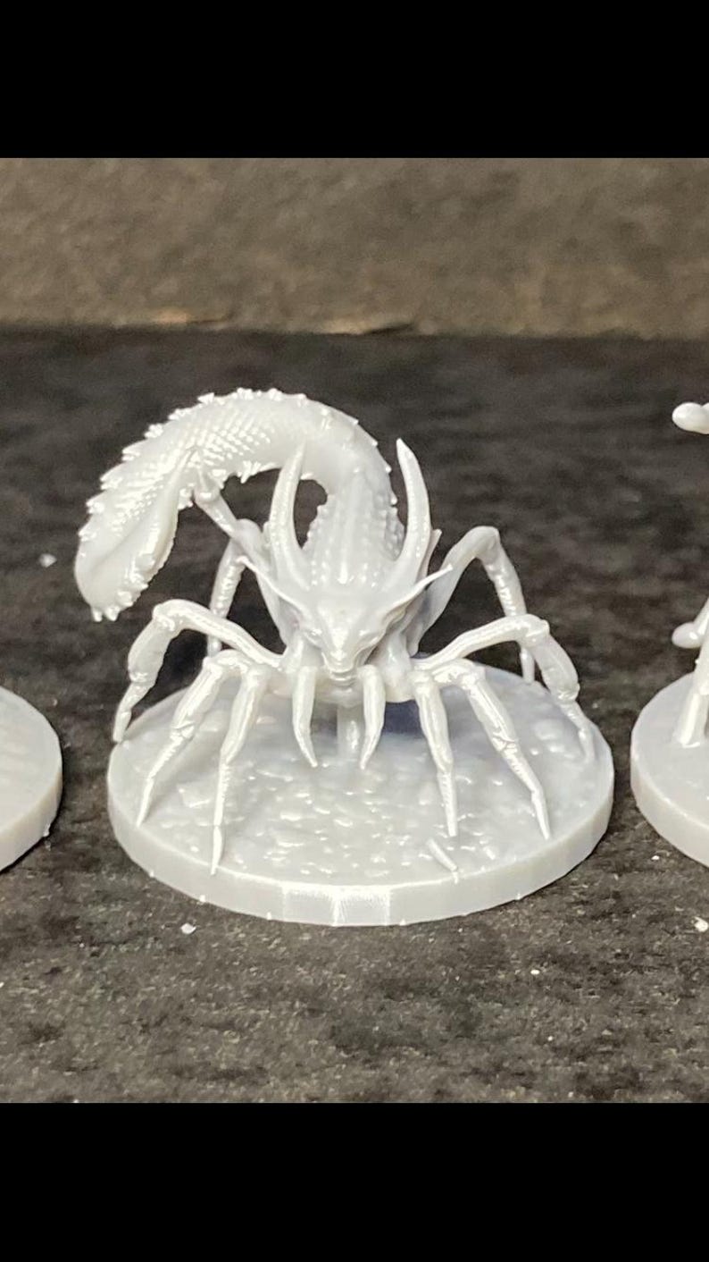 6 Pcs DND Spiders Miniatures for D&D and other Wargames image 5