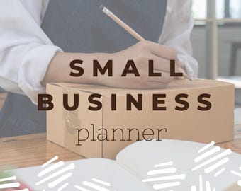 Small Business Planner: Canva eBook with MRR/PLR