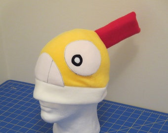 Scraggy Fleece Cosplay Hat