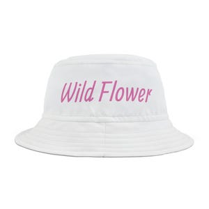 Wild Flower Bucket Hat - Trendy Sun Protection, Floral Gift, Summer Accessory, Festival Wear, Vacation Essential