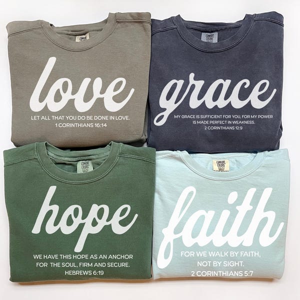 Christian Bible Verse Svg Png Bundle, Faith PNG, Grace PNG, Hope Png, Love Png-Digital Download