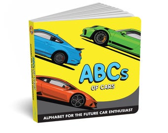 Abcs Of Cars - Alphabet For The Future Car Enthusiast