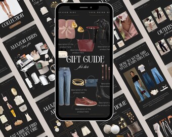 LTK Instagram Story Canva Templates: Fashion Blogger Bundle (Digital Download
