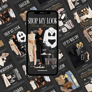 10 Editable Canva LTK Instagram Stories Template, LTK Fashion Canva Template, Instagram story Canva Template, blogger Ltk Product Catalog