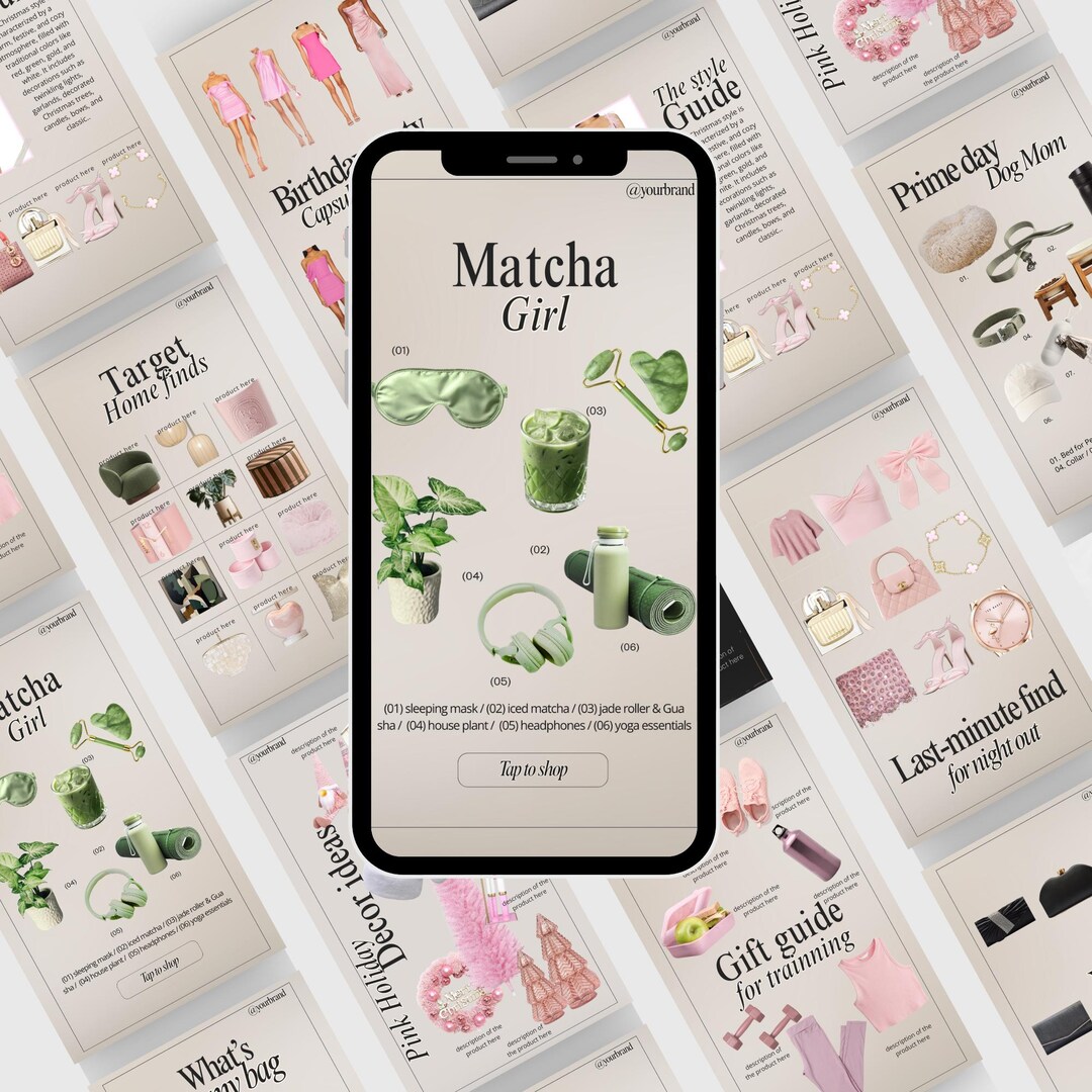 10 LTK Instagram Story Template, Editable Canva Ltk Instagram Template ...