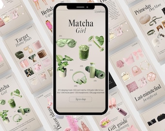 10 modèles d'histoires Instagram LTK, modèle Instagram Canva Ltk modifiable