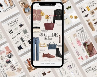 LTK Instagram Story Template, Editable Canva Ltk Instagram Template Social Media Influencer Fashion Blogger Collage Pinterest Template