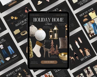 LTK Instagram Template, Editable Canva Ltk Instagram Template Social Media Influencer Fashion Blogger Collage Pinterest Ltk Collage Template