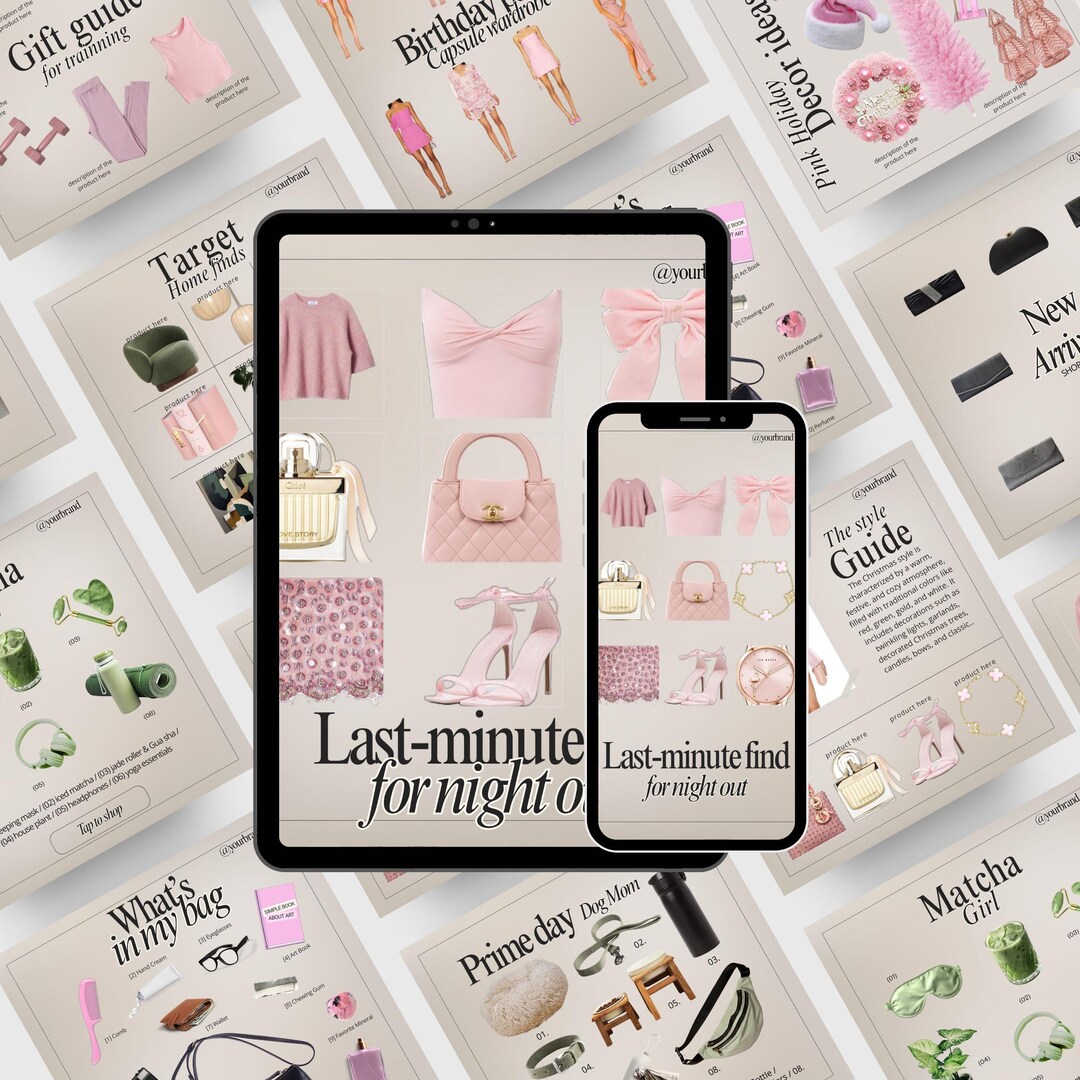 20 Editable Canva LTK Instagram Stories Template Bundle, LTK Fashion ...