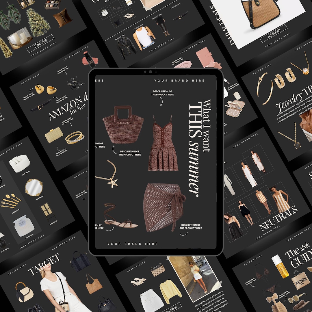 LTK Instagram Template, Editable Canva Ltk Instagram Template Social ...