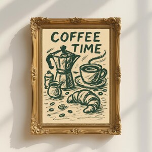 Coffee Print – Coffee Kitchen Print – Printable Wall Art – Digital Download
