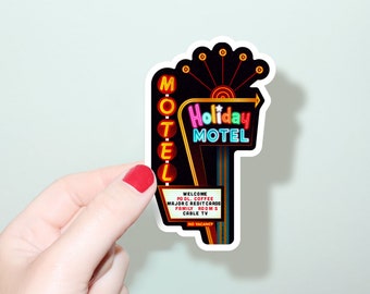 Holiday Motel Sticker