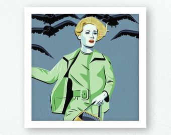 tippi hedren crow cigarette Tippi Hedren Having Her Cigarette Lit by a Crow
