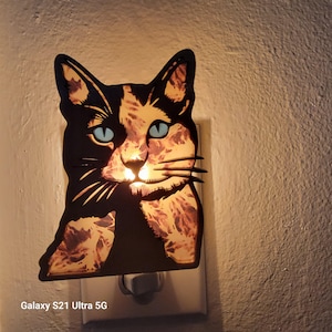 Cat Head Nightlight