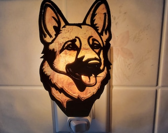 German Shepherd Nightlight