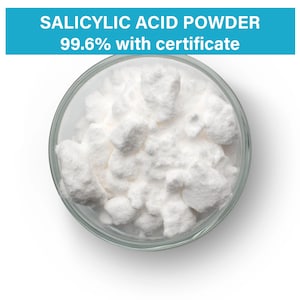 99.6% Pure Salicylic Acid Powder: DIY Cosmetics & Soap