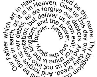 Download Lord S Prayer Svg Etsy