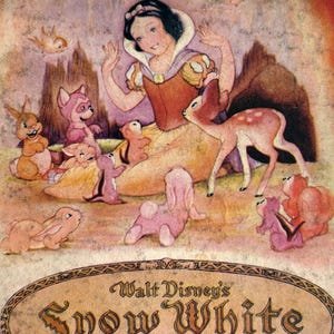 1938 snow white book - Etsy 日本