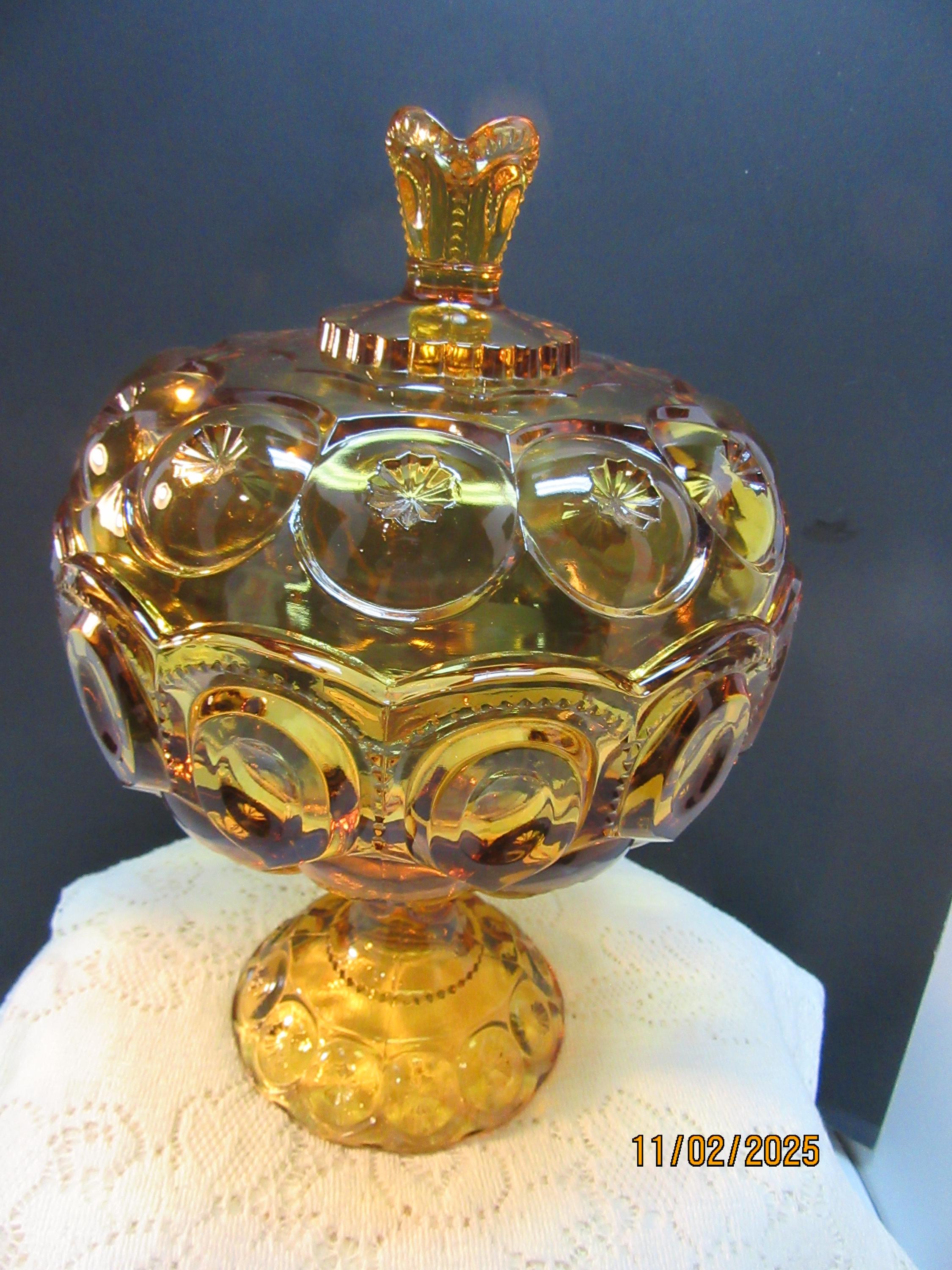 Amber Moon and Star Glass - Etsy