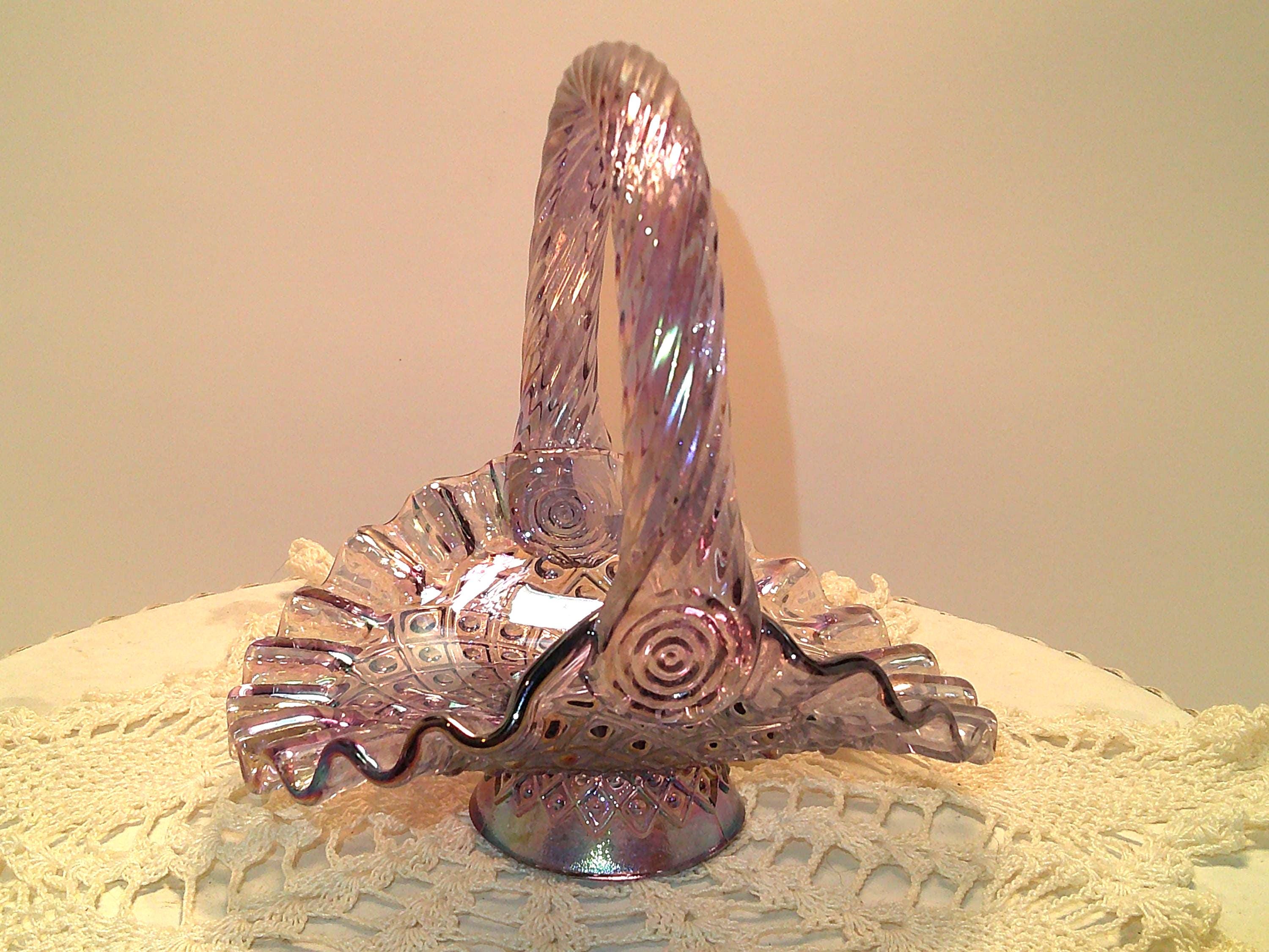 Fenton Iridescent Basket - Etsy - Page 3