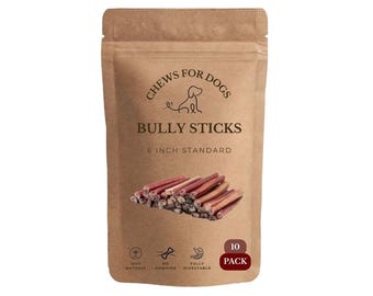 6 Inch Standard Bully Sticks