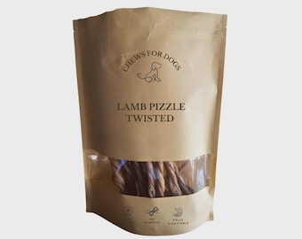 9-12 Inch Lamb Pizzle Twist