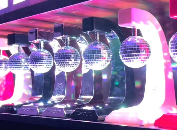 Disco Ball Bluetooth Speaker – Portable LED Party Lights, Rechargeable (Remote Control)