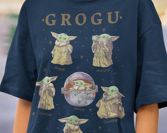 Star Wars Grogu Moods Sweatshirt - Mandalorian Gift