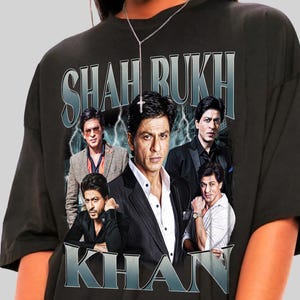 Shah Rukh Khan Shirt, Bollywood Fan Gift, Indian actor, Vintage Movie Shirt, Srk Tshirt