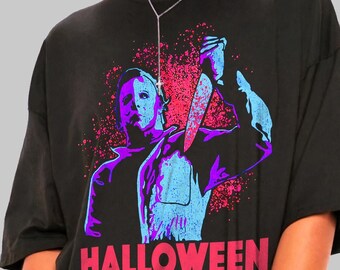 T-shirt Halloween La Malédiction De Michael Myers - 100% Coton - Tailles S à 3XL