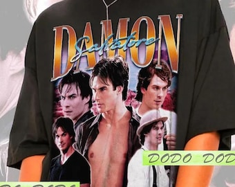 Maglietta Damon Salvatore – Merchandise TVD unisex