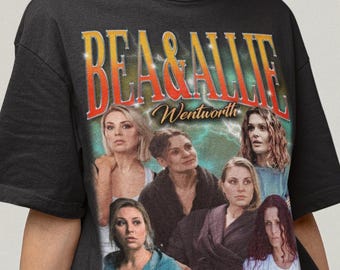 Bea Smith & Allie Novak 'wentworth' T-shirt, Retro Movie Tee - Etsy