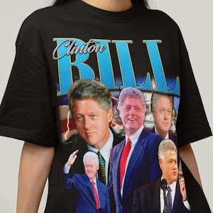 90’S Bill Clinton T-SHIRTS Rare Vintage Bill Clinton America's President Victory