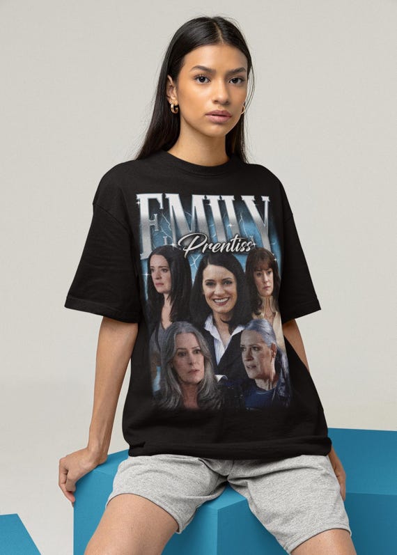 Emily Prentiss Shirt, Criminal Minds Merch, Unisex Cotton Tee
