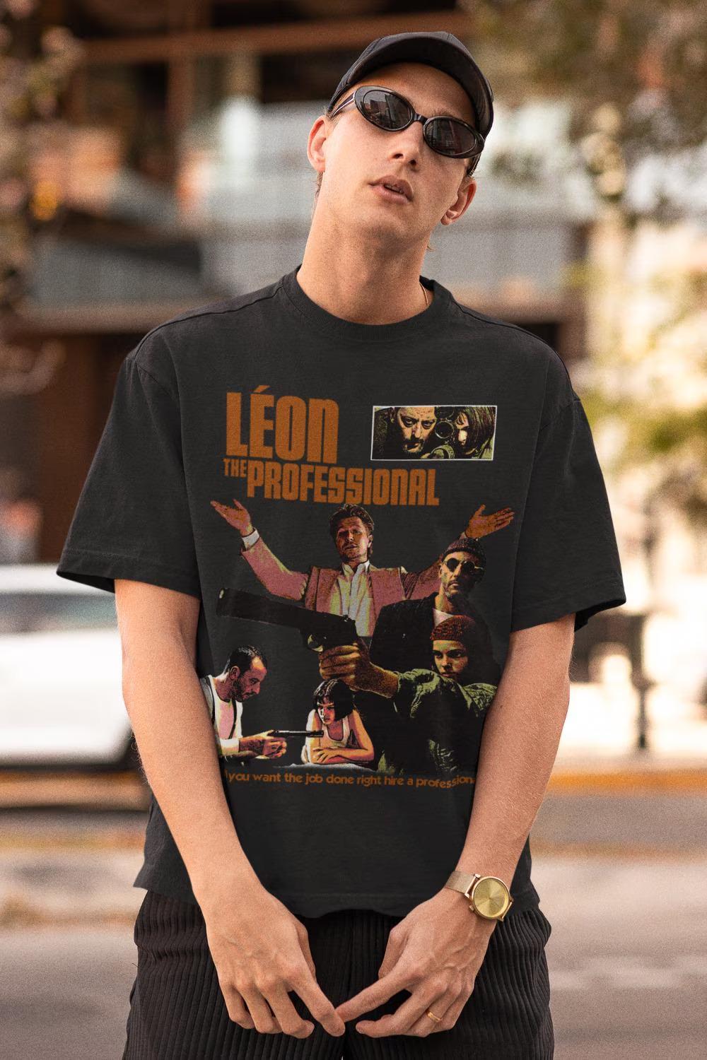 Leon the Professional T-shirt, Retro Movie Shirt - Etsy