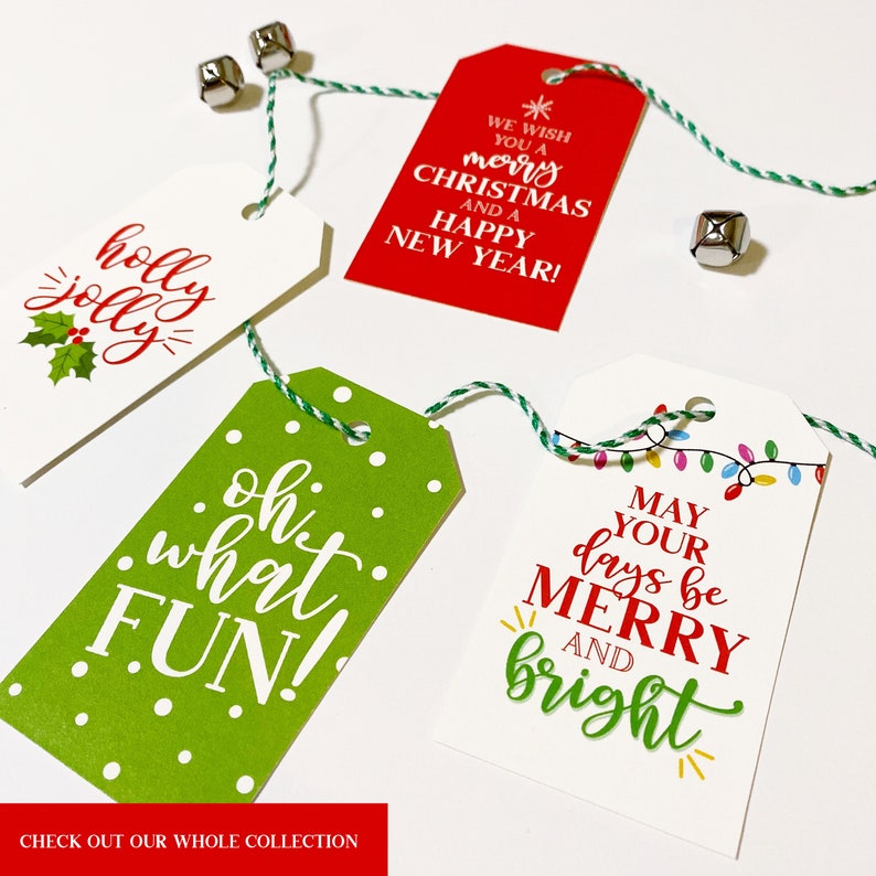 Have A Holly Jolly Christmas Gift Tags | Etsy