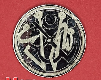 Handmade Steel Pentacles Of Mars Solomonic Talisman Made In USA MADE To ORDER Original One Of A Kind