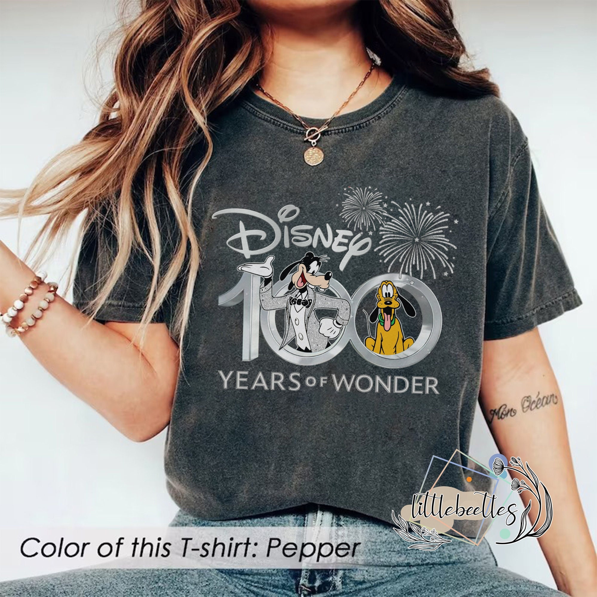 Discover 100th Disney Anniversary Shirt, Disney Comfort Colors Shirt