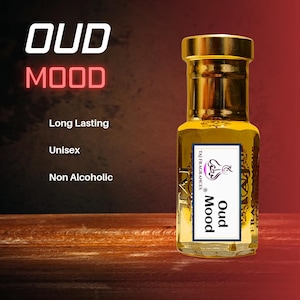 Oud Mood By Taj Fragrances Premium Perfume Oil For men and women Long Lasting Attar