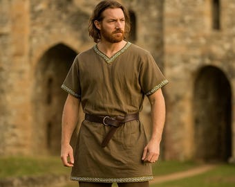Renaissance Medieval Tunic | Viking Festival Tunic | Ren Faire Knight Tunic | Perfect for Larps