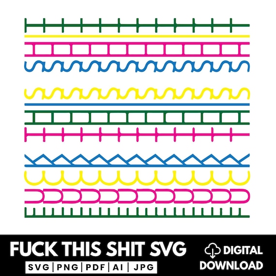 Fuck This Shit Funny Mug SVG PNG PDF Digital file Instant download