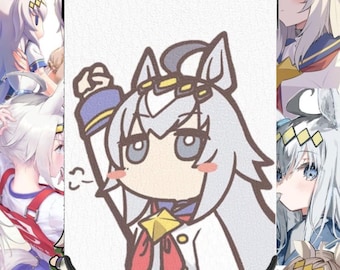Oguri Cap phone case | umamusume phone case - premium Sheep Leather + gift