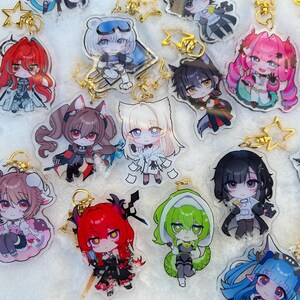 Arknights ENDFIELD chibi keychains 6cm image 14