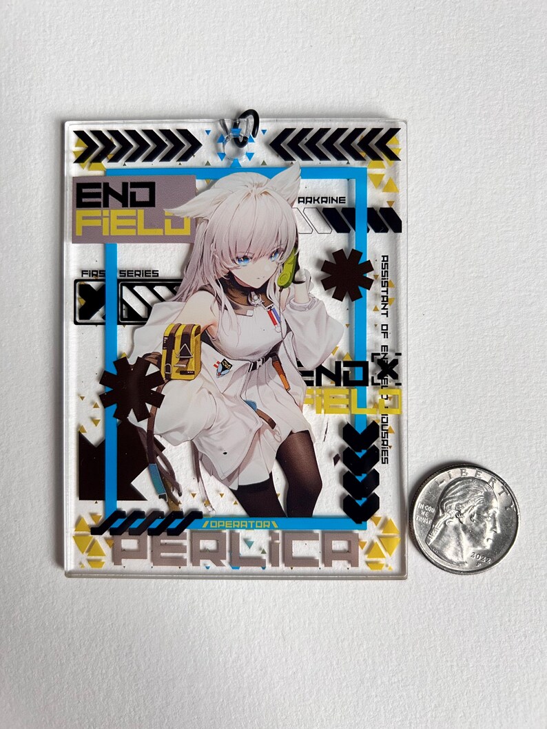 LIMITED Edition Arknights ENDFIELD Keychains 10cm [GFX Keychain] - Etsy