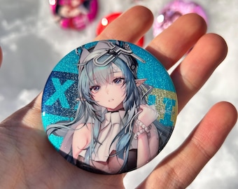 Arknights ENDFIELD Button pins [SILVER FOIL]