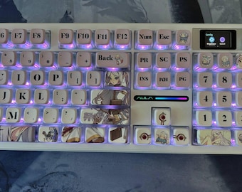 Frieren keycaps - Customized PBT keycaps [Pudding]
