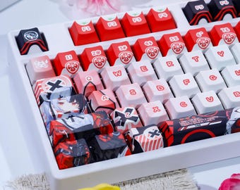 NTE keycaps set — Neverness to everness keycaps | NTE keycap - Customized PBT keycaps [Backlit & Opaque]