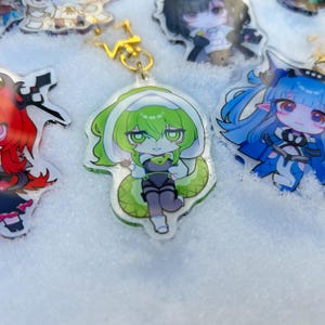 Arknights ENDFIELD chibi keychains 6cm image 7