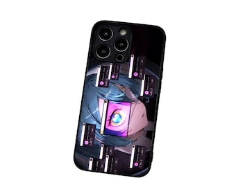 Lenticular Miku phone case - Deco*27 Monitoring