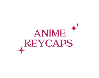 Anime Keycaps set | Anime keycap - Customized PBT keycaps [backlit keycaps/opaque keycaps].